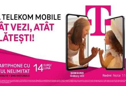 Telekom Romania Mobile lansează noi abonamente cu mesajul „cât vezi, atât plătești!”, urmându-și promisiunea „Mobil asa cum vrei. Simplu şi Corect”