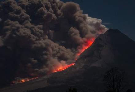 Rusia: Erupție puternică a unui vulcan în Kamceatka - coloana de cenușă a ajuns la 10 km altitudine