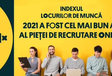 OLX Indexul locurilor de muncă: 2021 a fost cel mai bun an al pieței de recrutare online