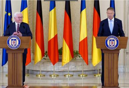 Iohannis l-a primit la Cotroceni pe președintele Germaniei: Trebuie să mărim presiunile asupra Rusiei