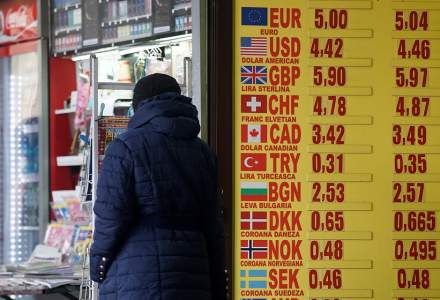 Economist-șef BCR: Leul nu se va deprecia în ritmul în care euro cade în fața dolarului