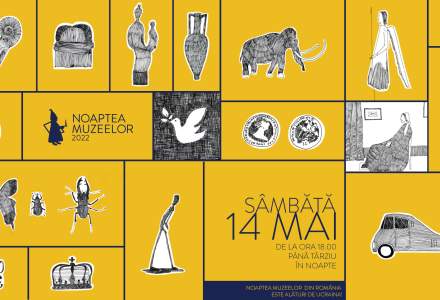 Noaptea Muzeelor va avea loc pe 14 mai, fără restricții. Record de obiective deschise în București
