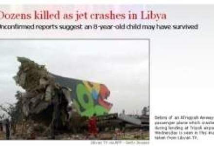 Tragedie aviatica in Tripoli