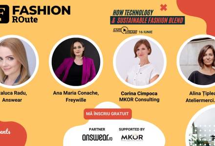 How technology and sustainable fashion blend? Participă la Fashion Route pe 16 iunie și vei afla