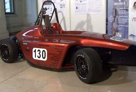 O echipa de 11 studenti romani a creat un monopost mai rapid decat Ferrari sau Porsche