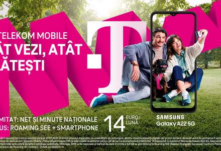 La Telekom Mobile, CAT VEZI, ATAT PLATESTI,  cu o singura conditie: NELIMITAT se referă doar la beneficii, nu şi la preţ