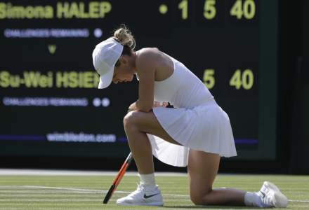 Visul frumos s-a terminat: Simona Halep, eliminată la Wimbledon
