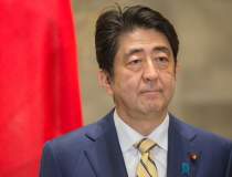 Shinzo Abe, fostul premier al...