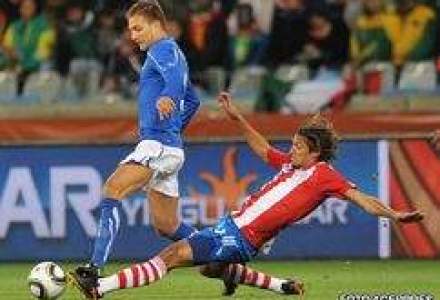 Italia vs. Paraguay - Fotbal si economie: 1-1