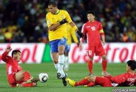 Brazilia vs. Coreea de Nord - Economie si fotbal. Scor final 2-1