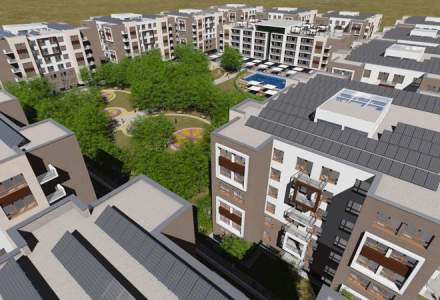 Cum va arata Cartierul Solar, primul ansamblul rezidential cu energie verde din Romania, o investitie de 45 mil. euro pentru peste 1.000 de apartamente