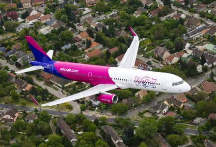 Peste 4 milioane de pasageri au zburat cu Wizz Air în luna iunie, un record pentru companie