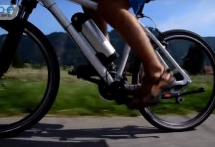 go-e ONwheel transforma o bicicleta normala intr-o bicicleta electrica