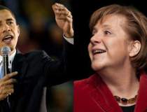 Obama si Merkel au discutat...