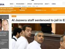 Trei jurnalisti Al Jazeera,...