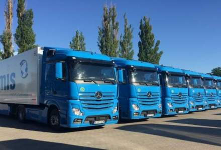 O firma din Pitesti a achizitionat o flota de 27 camioane Mercedes-Benz Actros