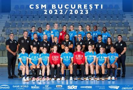 CSM, campioana României la handbal, și-a prezentat echipa pentru noul sezon într-un cinematograf
