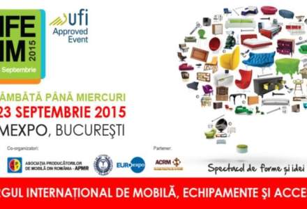 (P) Pe 19 septembrie incepe cel mai mare eveniment de mobila din Romania - Targul international de mobila, echipamente si accesorii BIFE-SIM