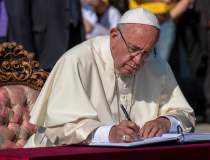 Papa Francisc se declară...