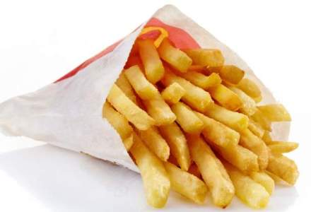 Romanii mananca 5.500 de tone de cartofi prajiti de la McDonald's