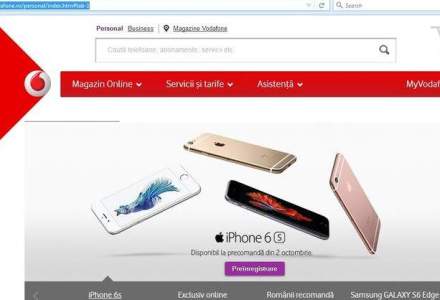 Vodafone vinde iPhone 6s si iPhone 6s Plus incepand de vineri
