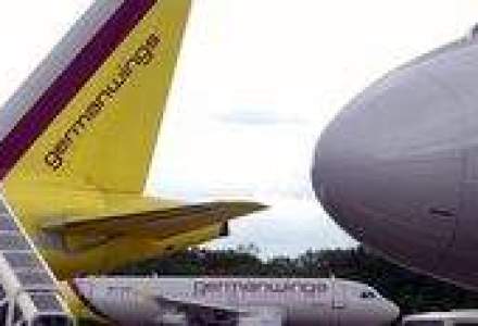 Germanwings, crestere de 11,5% a numarului de pasageri in iunie