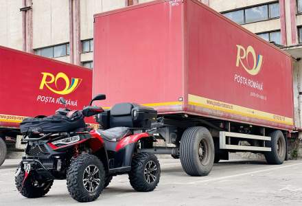 Poșta Română va livra coletele și cu ATV-ul: pentru ce județe au fost făcute achiziții