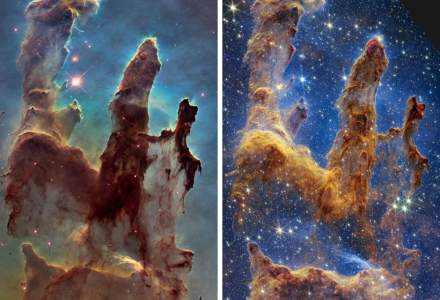 O nouă imagine uluitoare, realizată de telescopul James Webb al NASA