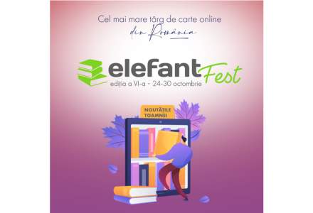 Ediția a șasea a elefantFest va avea loc în perioada 24-30 octombrie și reunește la start 50 dintre cele mai importante edituri din țară