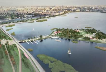 FOTO: Cum va arăta parcul din jurul Lacului Morii din Capitală – Primăria Sectorului 6 va investi 20 mil. euro în amenajarea lui