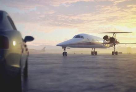 Acest avion supersonic va zbura de la Londra la New York in doar 3 ore