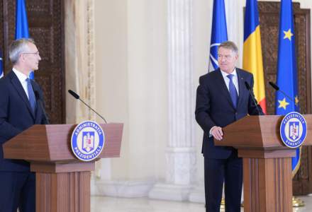 Șeful NATO, declarații la București: Războiul probabil că se va termina la masa negocierilor
