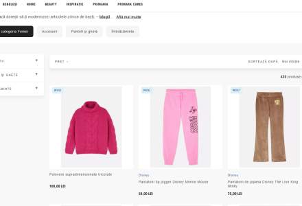 Prețuri Primark în România: cât costă hainele puse la vânzare în ParkLake
