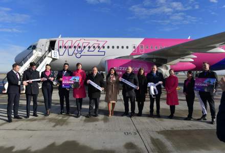 Wizz Air inaugurează baza de la Suceava cu 12 rute către opt țări
