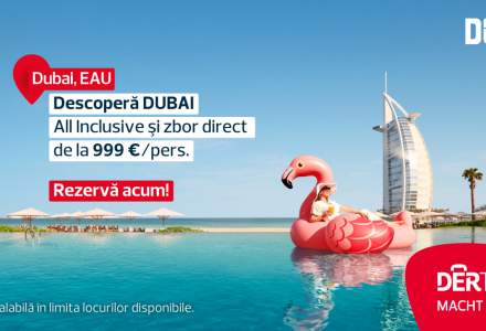 Dubai este destinația ideală pentru vacanța de iarnă. Află cât de puțin te costă o vacanță de 7 zile all inclusive cu zbor inclus!   