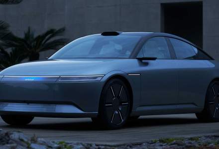 Mașina electrică dezvoltată de Sony și Honda se va numi Afeela și va fi disponibilă din 2026