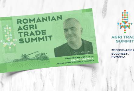 S-au pus în vânzare biletele la Romanian Agri Trade Summit, primul Eveniment de Agri Trade al României. Discount substanțial pentru fermierii care le achiziționează prin intermediul asociațiilor