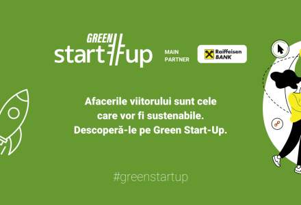 Raiffeisen Bank se alătură ca partener Green Start-Up, publicație bilingvă pentru afaceri sustenabile