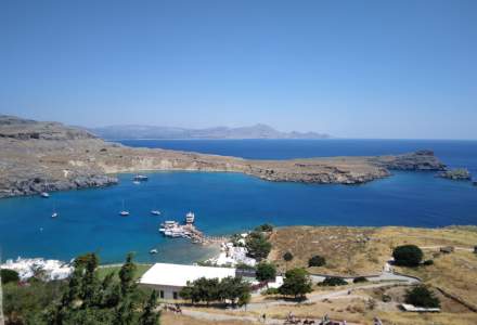 Rodos a găzduit prima croazieră din 2023: peste 1.700 de turiști au vizitat insula la început de an
