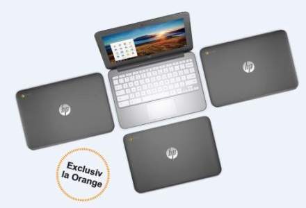 Premiera: Google, HP si Orange lanseaza laptopuri Chromebook