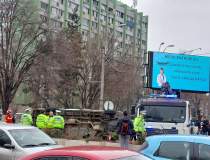 Accident în București: O...
