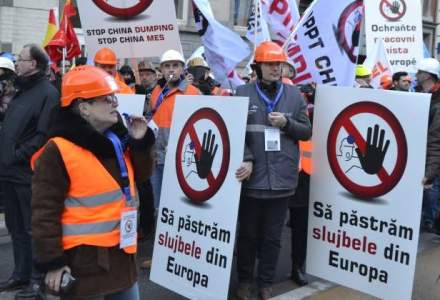 Otelarii europeni au protestat la Bruxelles impotriva importurilor din China