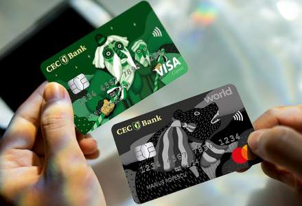 CEC Bank lansează carduri de debit cu modele tradiționale românești: Ilustrații cu Călușarii, Ursul, Capra, Hora sau Plugușorul