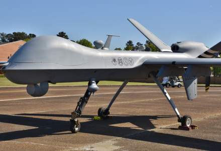 O dronă americană Reaper a fost interceptată și doborâtă deasupra Mării Negre de avioane rusești