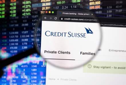 Credit Suisse, banca elvețiană a bogaților, tremură: clienții au retras 120 mld. $ în trei luni