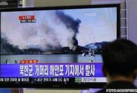 Coreea de Nord a atacat cu obuze o insula din Coreea de Sud