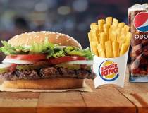Burger King vine în Veranda...