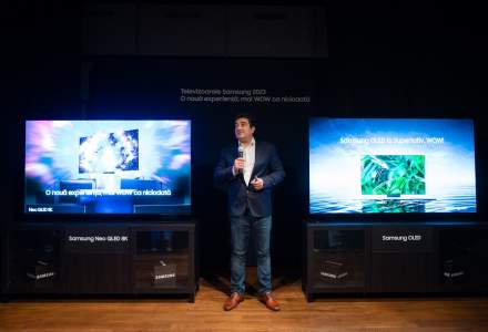Samsung lansează noi televizoare în România: la unele primești un Galaxy S23 din „partea casei”
