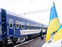Un tren ucrainean lovit de...