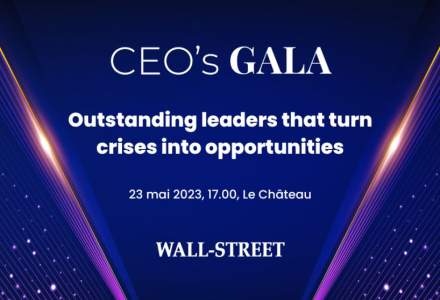 Wall-street.ro CEO’s Gala 2023: Vino alături de noi pentru a-i cunoaște pe cei mai importanți lideri din România